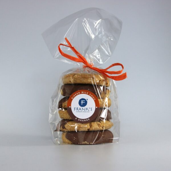 Franks Dipped Milk Chocolate & Orange Oaties
