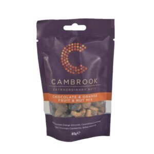 Cambrook Chocolate and Orange Fruit & Nut Mix 85g